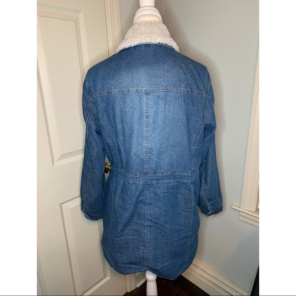 Steve Madden Denim Walker Jacket - Picture 7 of 8